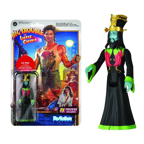 Big Trouble in Little China Lo Pan Glow-in-the-Dark ReAction 3 3/4-Inch Retro Action Figure - Previews Exclusive